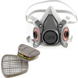 3m 6200 Yarım Yüz Maskesi (Medium) + 3m 6059 Abek1 Maske Filtresi (1 Çift)