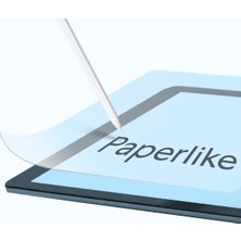 Z-Mobile Apple iPad Pro 12.9" 5.nesil 2021 Uyumlu Paperlike Nano Ekran Koruyucu Kağıt Hissi Esnek