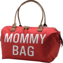 My Pioggia Mommy Bag Kırmızı Anne Bebek Bakım ve Baby Kadın Çantası