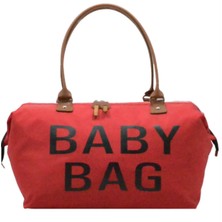 My Pioggia Baby Bag Kırmızı Anne Bebek Bakım ve Mommy Kadın Çantası