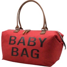 My Pioggia Baby Bag Kırmızı Anne Bebek Bakım ve Mommy Kadın Çantası