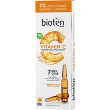 Bioten Vitamin C Aydınlatıcı &  Ampuller 7 Günlük Bakım  Yüz Temizl