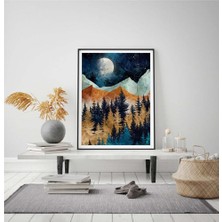 Özcanlar Çerçeve Çerçeveli Tablo Modern Sanatsal Çerçeveler -Tekli Çerçeve