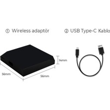 Techmaster Kablosuz Apple Carplay Adaptörü Modülü