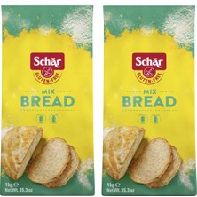 Schar Mix B Glutensiz Karışım Ekmek Unu 1 kg 2’li