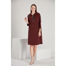 Alexander Gardi Kapüşonlu Elbise (B21-138400)