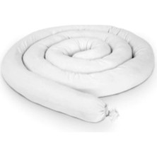 Spongy 10 Adet Yağ ve Petrol Döküntü-Sızıntı Emici Beyaz Sosis 8 x 120 cm