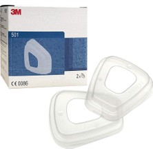 3m 501 Filtre Tutucu Kapak - 1 Çift