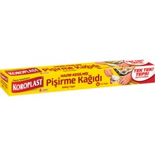 Koroplast x Paket Buzdolabı Poşeti+Streç Film +Pişirme Kağıdı +2li Vanilyalı Çöp Poşeti