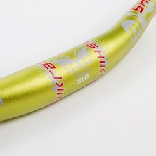 Strade Store Alüminyum Alaşım Yokuş Aşağı Dağ Bisikleti Gidon 31.8mm * 720 / 780MM Bisiklet Parçaları Yeşil 780MM