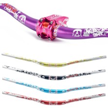 Strade Store Alüminyum Alaşım Yokuş Aşağı Dağ Bisikleti Gidon 31.8mm * 720 / 780MM Bisiklet Parçaları Siyah 720MM