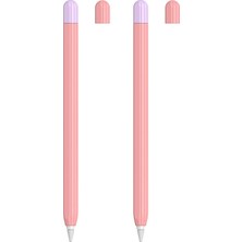 Zsykd Apple Kalem 2 Için 2 Takım Stylus Koruyucu Kılıf (Pembe)  (Yurt Dışından)