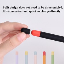 Zsykd Apple Kalem 2 Için 2 Adet Stylus Silikon Kapak (Sunshine Orange)  (Yurt Dışından)