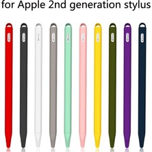 Zsykd Apple Kalem 2 Için 5 Adet Stylus Silikon Koruyucu Kılıf (Ordu Yeşil)  (Yurt Dışından)