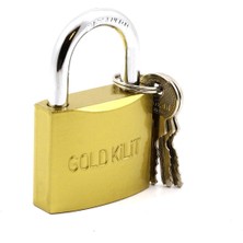 Gold Kilit Döküm Sarı Asma Kilit 50 mm