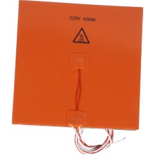 Prettiya 200 x 200 x 3mm 600W 220V Silikon Isıtma Pedi 3D Yazıcı Isıtmalı Yatak Büyük Plaka (Yurt Dışından)