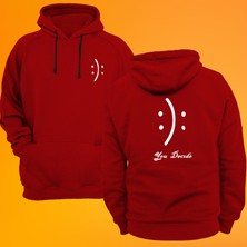 Remonz Sen Karar Ver Baskılı 3 Ipl. Şardonlu %100 Pamuk, Içi Polar, Çok Kalın Sweatshirt