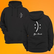 Remonz Sen Karar Ver Baskılı 3 Ipl. Şardonlu %100 Pamuk, Içi Polar, Çok Kalın Sweatshirt