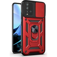 Microsonic Xiaomi Redmi 9t Kılıf Impact Resistant Kırmızı