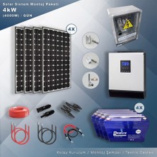 Matech 4 Kw Solar Paket Sistem (4000W/GÜN)