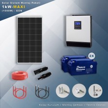 Matech 1 Kw Maxı Solar Paket Sistem (1000W/GÜN)