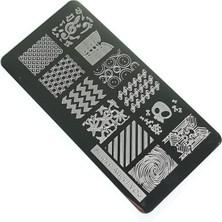 Aba Nails Nail Art Stamping Baskı Plakası VV06