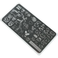 Aba Nails Nail Art Stamping Baskı Plakası VL04