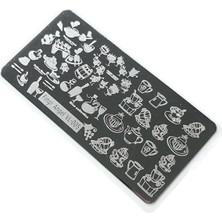Aba Nails Nail Art Stamping Baskı Plakası VL05