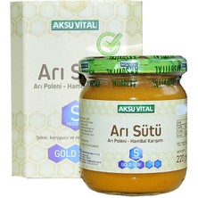 Aksu Vital Arı Sütü Polen Bal Karışımı 18.000 Mg