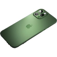 MobaxAksesuar Apple iPhone 13 Pro Kılıf 0.3mm Ultra Ince Hayalet Yumuşak Kapak Yeşil