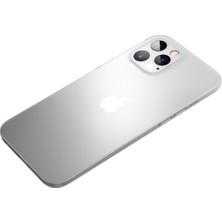 MobaxAksesuar Apple iPhone 12 Pro Kılıf 0.3mm Ultra Ince Hayalet Yumuşak Kapak Şeffaf