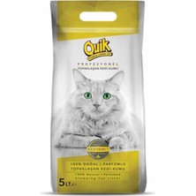 Quik Pudralı İnce Kedi Kumu 5 Lt
