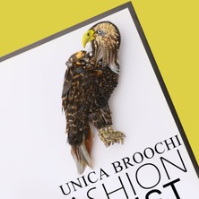 Unica Brooche Kartal Broş