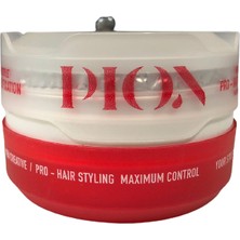 Pion Saç Şekillendirici Wax – Maksımum Control Kırmızı