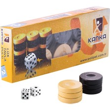 Kanka Lüks Plastik Tavla Pulu Küçük Boy No:2