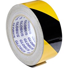 BADEM10 3 Metre Reflektörlü Reflektif Fosforlu Şerit Bant Ikaz Bandı (Sarı-Siyah)