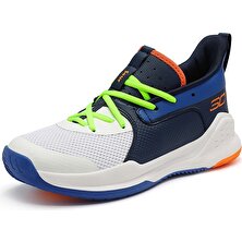 KIN Mavi Erkek Basketbol Ayakkabı Sneakers Sports Ayakkabı Tpu Koruma (Yurt Dışından)