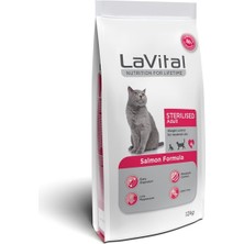 Petomani Lavital Sterilised Somonlu Kısırlaştırılmış Kedi Maması 12 kg