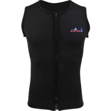 Homyl Wetsuit Yelek Erkekler Top 2mm Neopren Ön Fermuar Küba Dalış Urfing S  (Yurt Dışından)