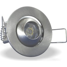 Helios Opto 1W Manda Gözü Sıva Altı Beyaz LED Spot