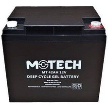 Motech 12 Volt 42 Ah Amper Jel Akü