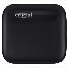 Crucial X6 500GB Taşınabilir SSD CT500X6SSD9