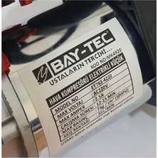 Bay-Tec Elektrikli Küçük Hava Kompresörü 220 V