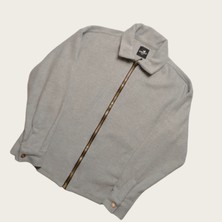 DeepArt Fashion Gri Kaşe Ceket