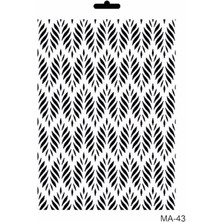 Cadence Mıx Media Stencıl Ma Serisi MA43 21 x 29 cm