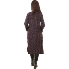 Otantik Textile Kadın Pazen Divitin Ponponlu Etnik Model Elbise