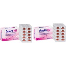 Tab İlaç Omepa Vm-Omega+Vitamin+Mineral 30 Yumuşak Kapsül 2 Adet