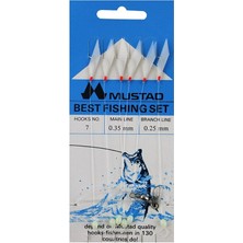 Mustad Best Fishing Set 0,35 0,25 mm No:7 Çapari