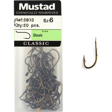 Mustad 5993 No:6 50 Pcs Iğne