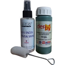 Derby Deri Eşya ve Ayakkabı Likit Bakım Rötuş Boyası ve Sağdıç Temizleme Sıvısı 100 ml
